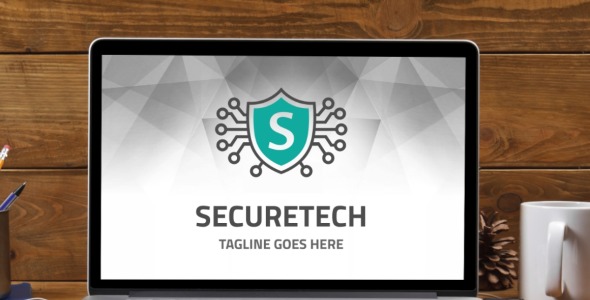 Шаблон логотипа на тему графика