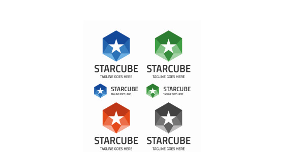 Шаблон логотипа на тему графика