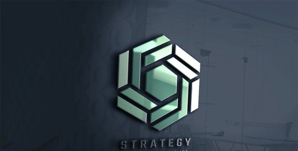 Шаблон логотипа на тему графика