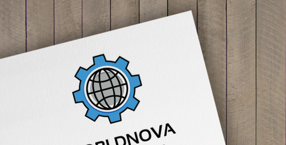 Шаблон логотипа на тему графика