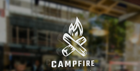 Шаблон логотипа на тему графика