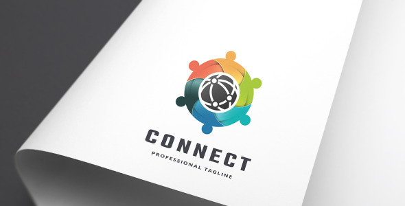 Шаблон логотипа на тему графика