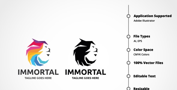 Шаблон логотипа на тему графика