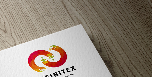 Шаблон логотипа на тему графика