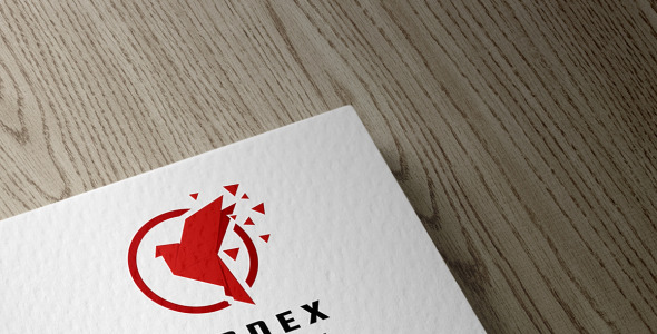 Шаблон логотипа на тему графика