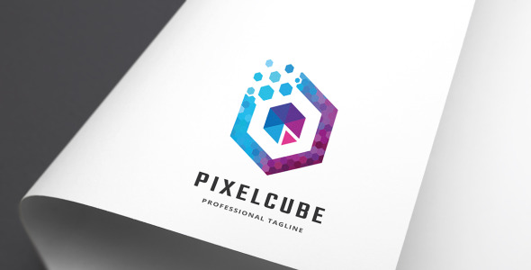 Шаблон логотипа на тему графика