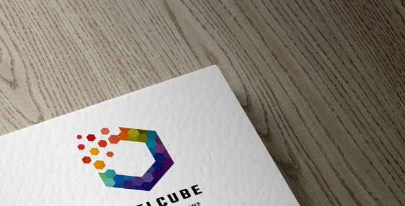 Шаблон логотипа на тему графика