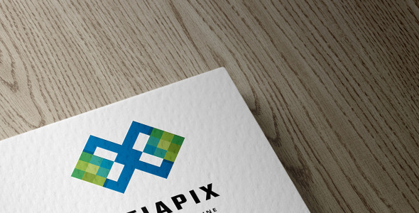 Шаблон логотипа на тему графика