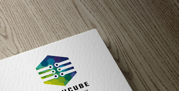 Шаблон логотипа на тему графика