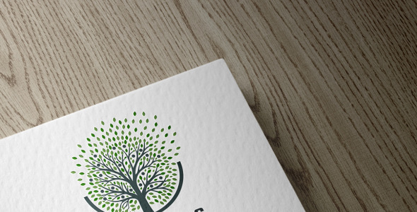 Шаблон логотипа на тему графика