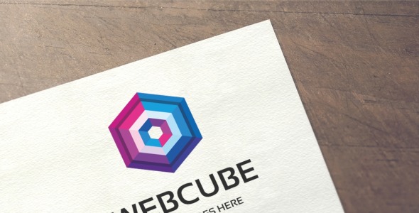 Шаблон логотипа на тему графика