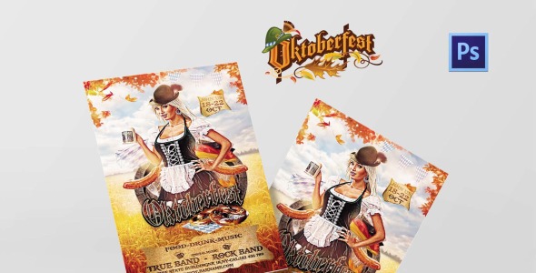 PSD шаблон на тему графика