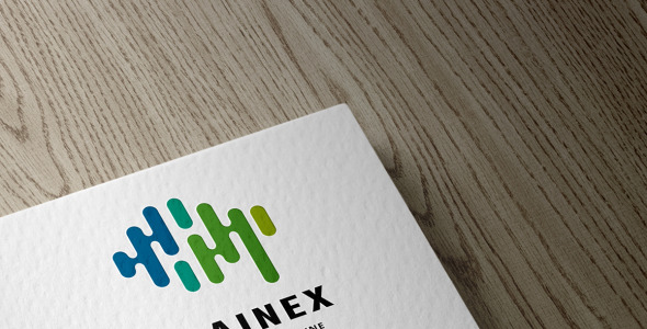 Шаблон логотипа на тему графика