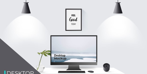 Мокап для продукта на тему графика