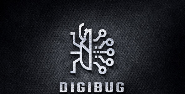 Шаблон логотипа на тему графика