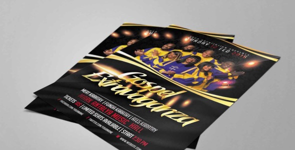 PSD шаблон на тему графика