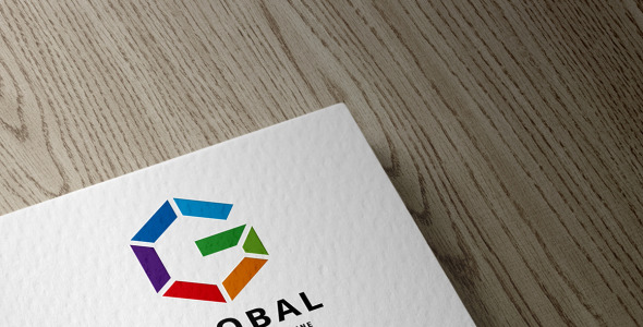 Шаблон логотипа на тему графика