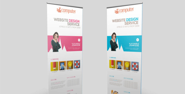 PSD шаблон на тему графика