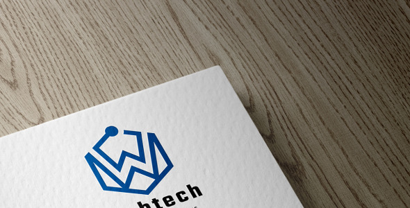 Шаблон логотипа на тему графика