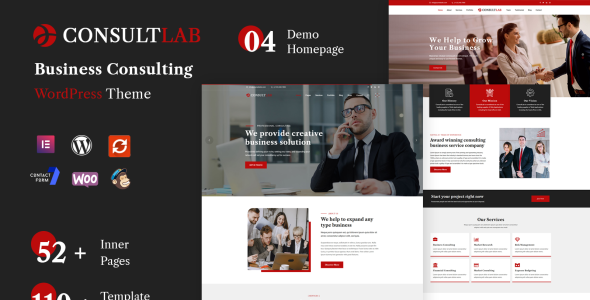 Business Consulting WordPress Theme