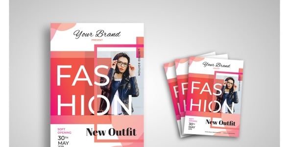 Фирменный стиль на тему графика