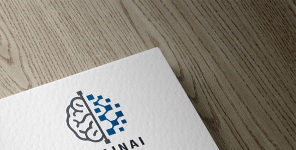 Шаблон логотипа на тему графика