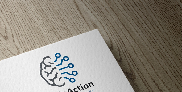 Шаблон логотипа на тему графика