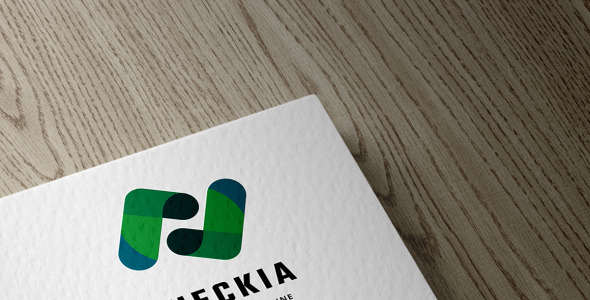 Шаблон логотипа на тему графика