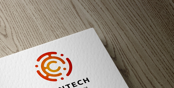 Шаблон логотипа на тему графика