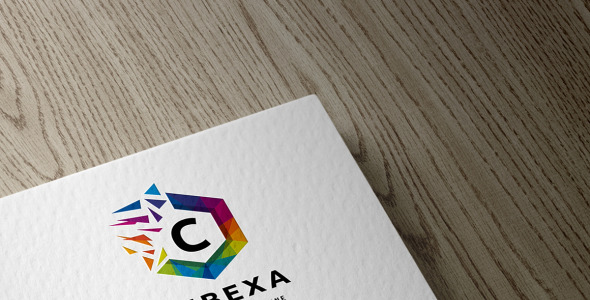 Шаблон логотипа на тему графика