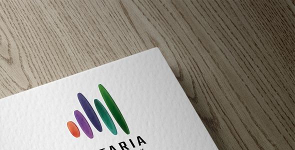 Шаблон логотипа на тему графика