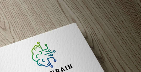 Шаблон логотипа на тему графика