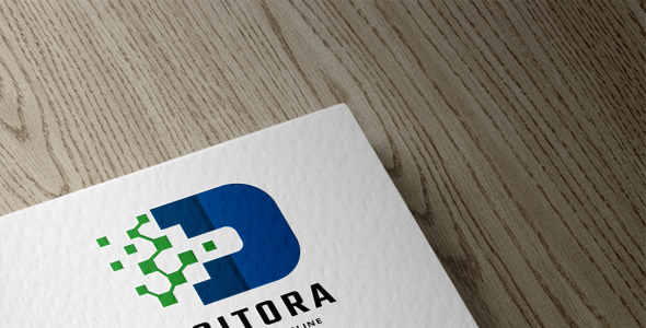 Шаблон логотипа на тему графика