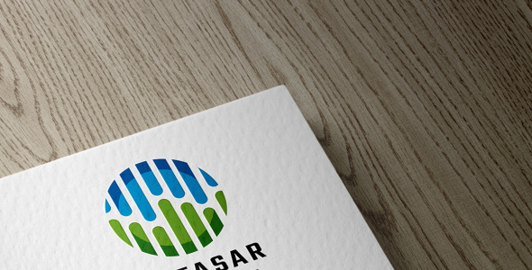 Шаблон логотипа на тему графика