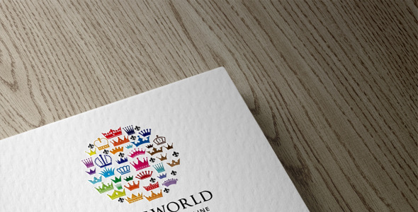 Шаблон логотипа на тему графика