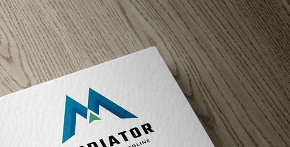 Шаблон логотипа на тему графика