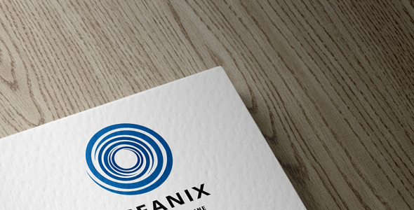 Шаблон логотипа на тему графика