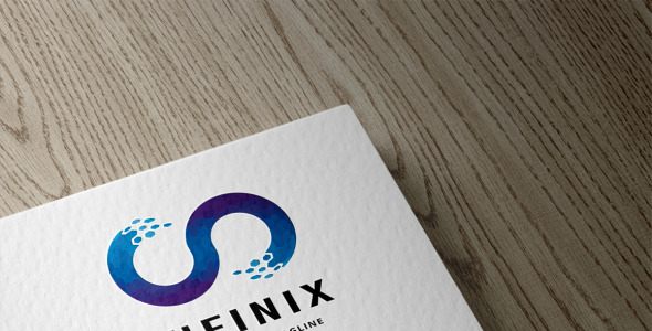 Шаблон логотипа на тему графика