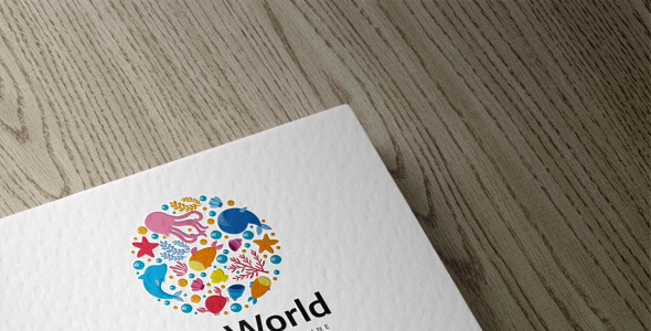 Шаблон логотипа на тему графика