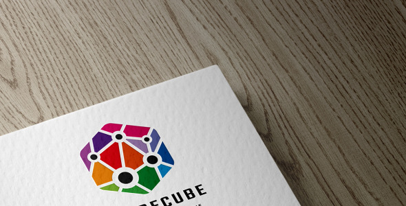 Шаблон логотипа на тему графика