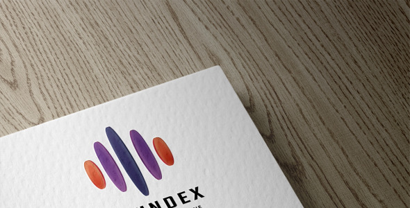 Шаблон логотипа на тему графика