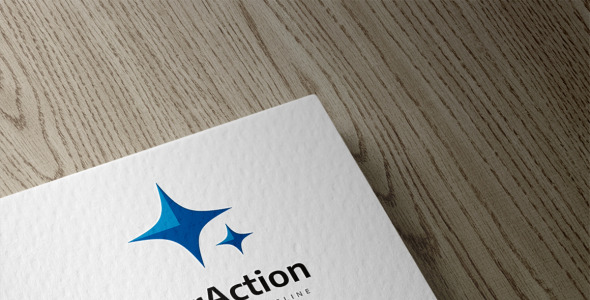 Шаблон логотипа на тему графика