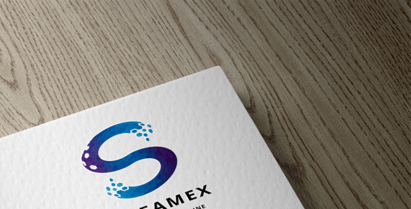 Шаблон логотипа на тему графика