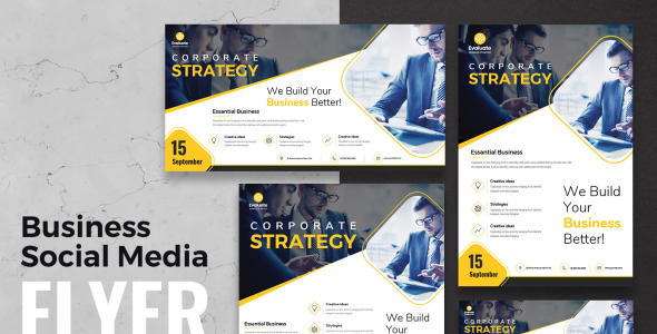 Шаблон для соцсетей на тему графика