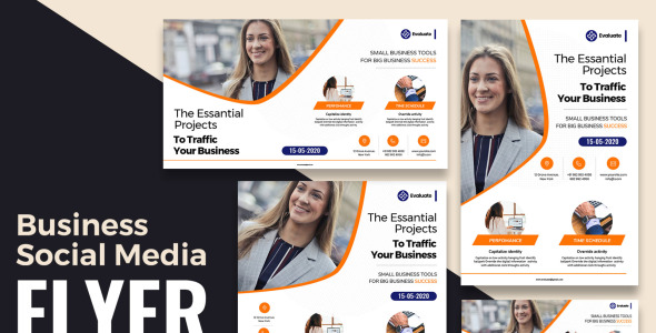 Шаблон для соцсетей на тему графика