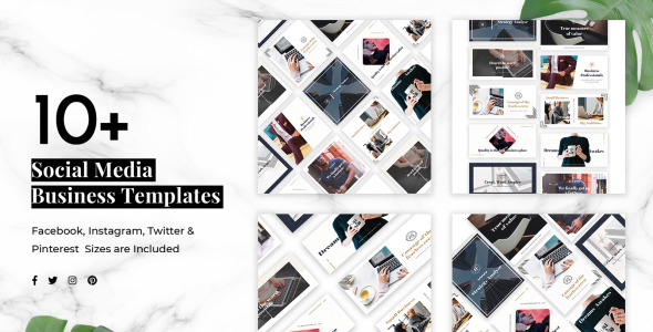 Шаблон для соцсетей на тему графика