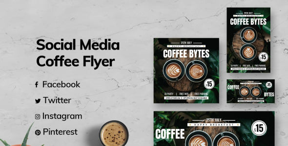 Шаблон для соцсетей на тему графика