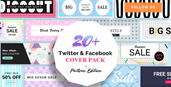 Шаблон для соцсетей на тему графика