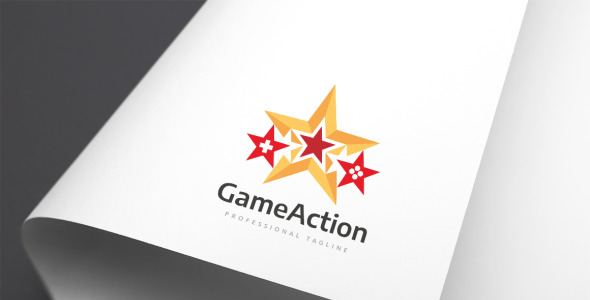 Шаблон логотипа на тему графика