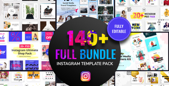 Шаблон для соцсетей на тему графика